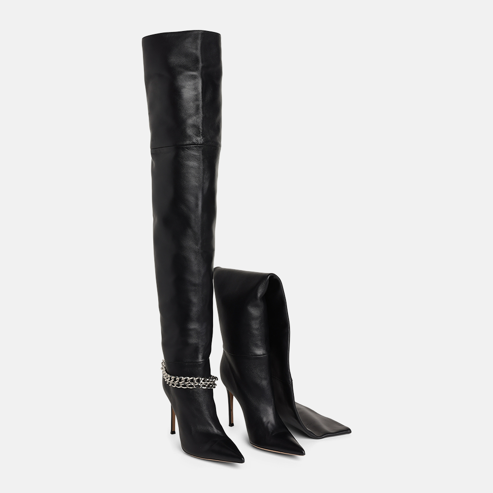 Super Flea Market+Gianvito Rossi+Thigh high boots+Anitta1